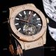 Best Replica Hublot Full Diamond Watch Rose Gold Black Dial Black Leather Strap (4)_th.jpg